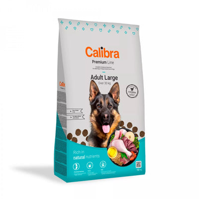 Calibra Dog Premium Line Adult Large - granule s kuřecím pro psy velkých plemen