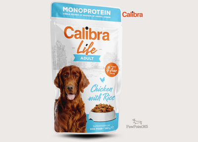 Calibra Dog Life kapsa Adult Chicken 150g-kuřecí kapsička pro dospělé psy