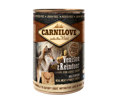 Carnilove Wild Meat Venison & Reindeer - paté s příchutí zvěřina a sob 400g