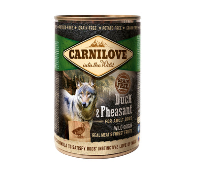 Carnilove Wild Meat Duck & Pheasant - paté s příchutí kachna a bažant 400g