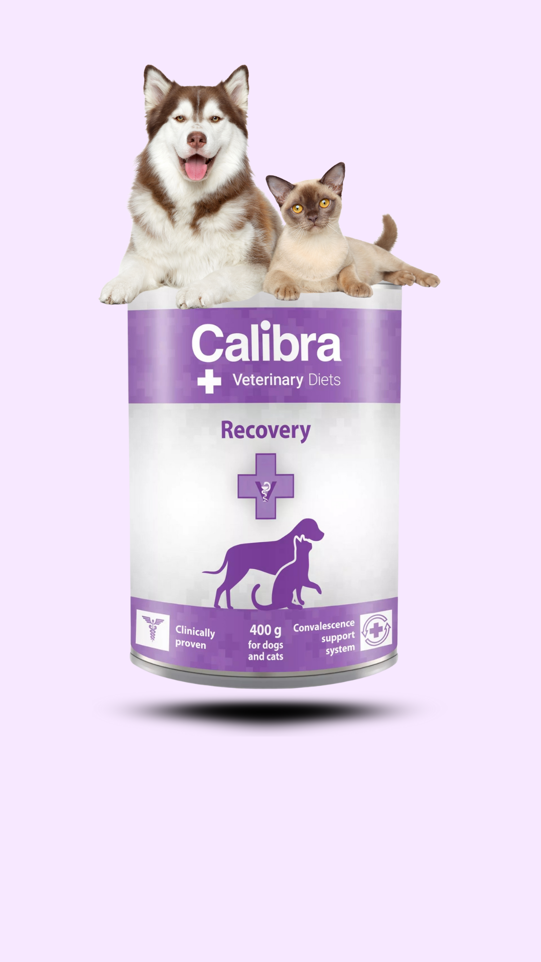 Calibra Dog & Cat Recovery 400g - dietní krmivo při rekonvalescenci pro kočky i psy