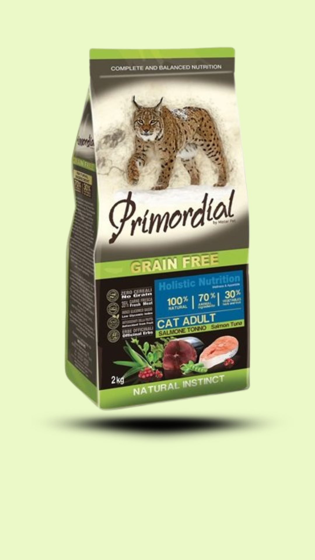 Primordial GF Cat Adult Salmon & Tuna 2 kg