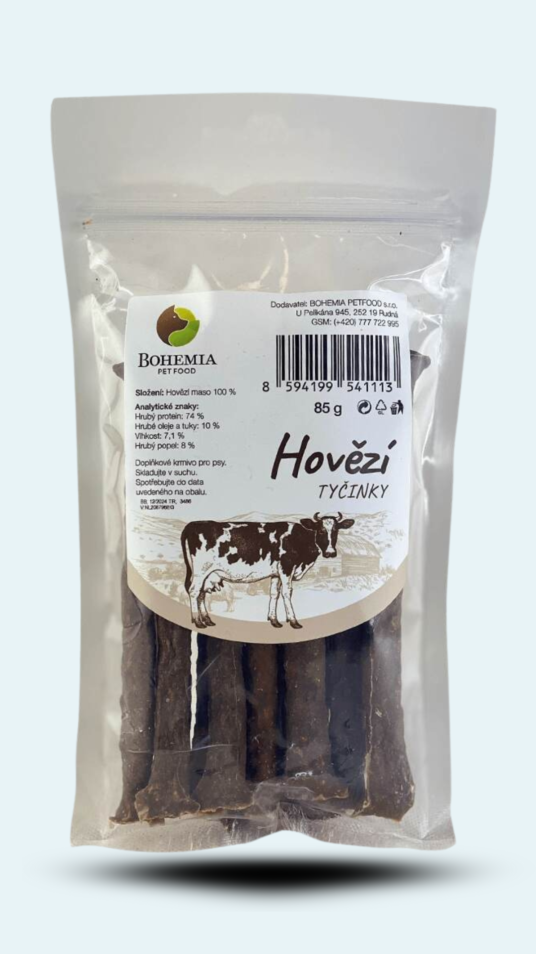 BOHEMIA Hovězí tyčinky 85g