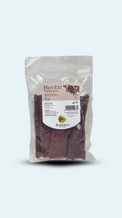 BOHEMIA Hovězí plátky 100g