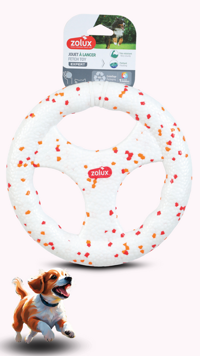 Hračka pes ETPU frisbee Zolux