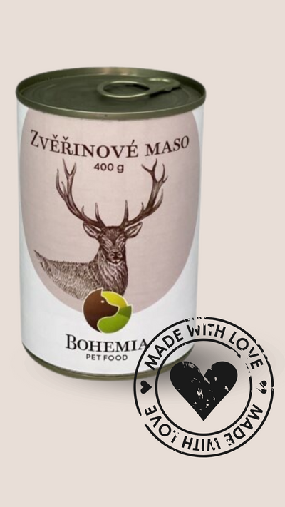 BOHEMIA Zvěřinové maso ve vlastní šťávě