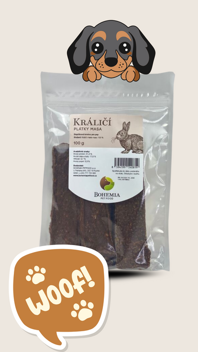 BOHEMIA Králičí tyčinky 85g