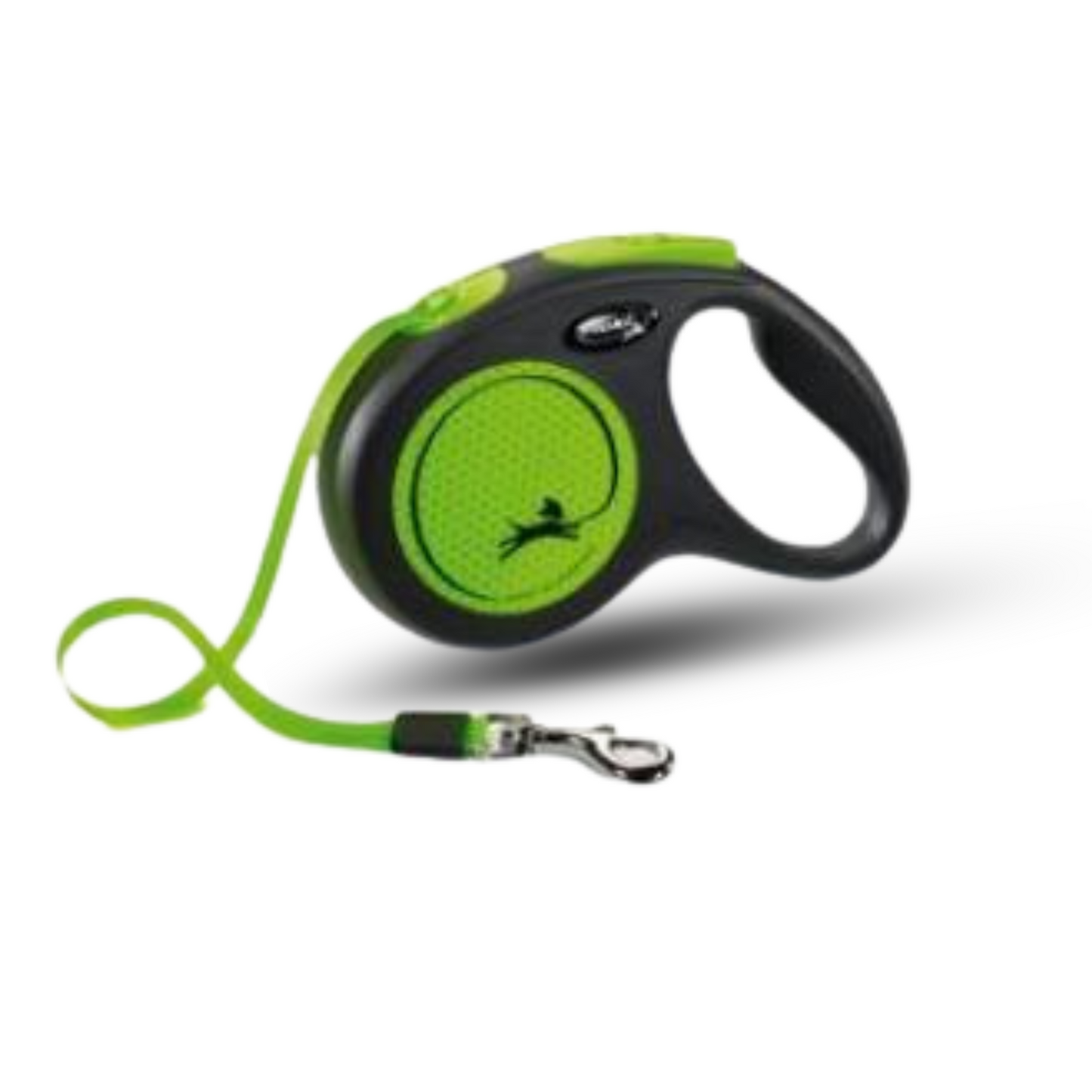 Flexi Neon New M – Reflexní samonavíjecí vodítko 5 m pro psy do 25 kg