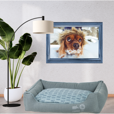 Pelech KIWI 4Elements Sofa Bed světle modrá - pelech z recyklovaných materiálů