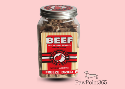 Kiwi pochoutka – mrazem sušené hovězí 45 g pro psy a kočky