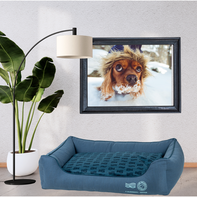 Pelech KIWI 4Elements Sofa Bed modrá- pelech z recyklovaných materiálů