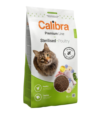 Calibra Cat Premium Line Sterilised Poultry- granule s drůbežím pro kastrované kočky