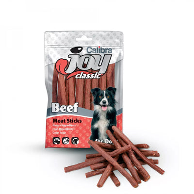 Calibra Joy Beef Sticks 80g - hovězí tyčinky, zdravý pamlsek