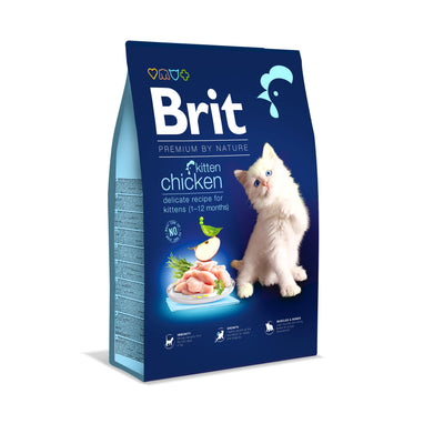 Brit Premium Cat Kitten Chicken - superprémiové kuřecí krmivo pro koťata