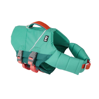 Vesta plavací Hurtta Life Savior ECO paví zelená