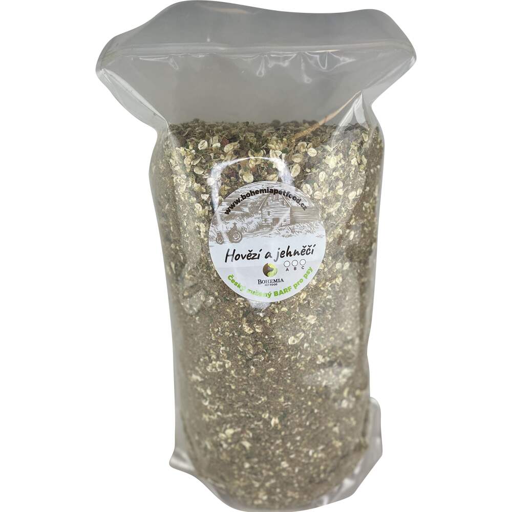 BOHEMIA hovězí a jehněčí sušený BARF