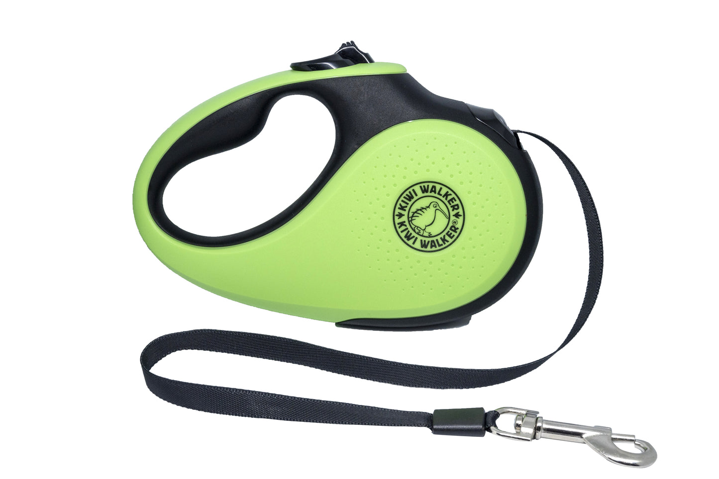 Vodítko samonavíjecí 12kg/3m zeleno/černá Kiwi