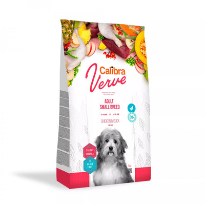 Calibra Dog Verve GF Adult Small Chicken&Duck - bezobilné granule pro malé psy