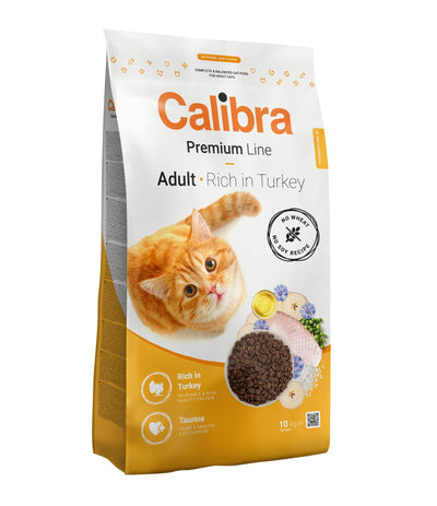 Calibra Cat Premium Line Adult Turkey-granule s krůtím pro dospělou kočku