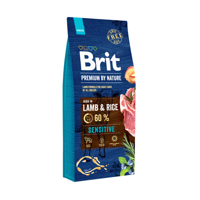 Brit Premium Dog by Nature Sensitive Lamb – granule pro citlivé psy