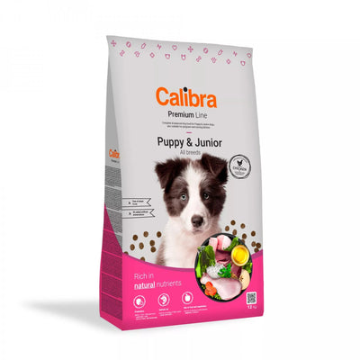 Calibra Dog Premium Line Puppy&Junior - granule s kuřecím pro štěňata a mladé psy
