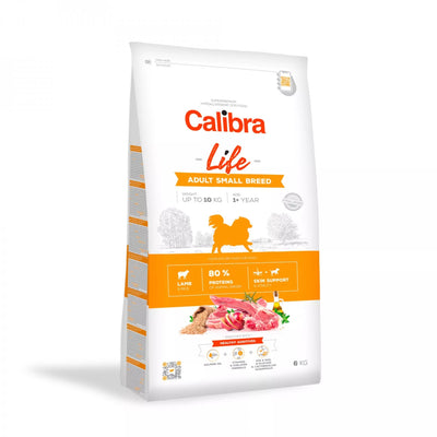 Calibra Dog Life Adult Small - hypoalergenní granule s jehněčím pro psy malých plemen
