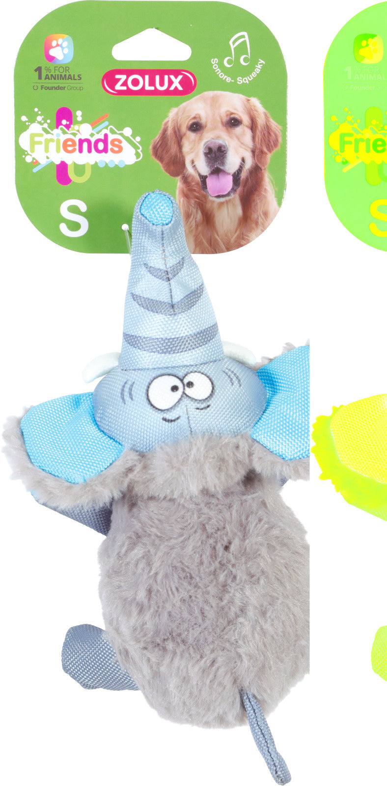 Hračka pes FRIENDS YVAN ELEPHANT ZOLUX
