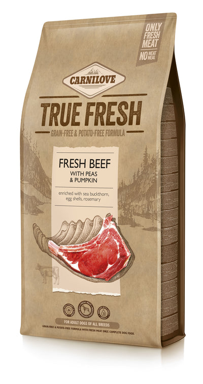 Carnilove Dog True Fresh Beef Adult - ultraprémiové granule s hovězím pro dospělé psy