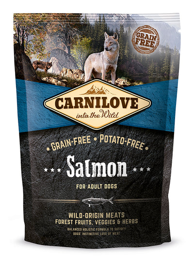 Carnilove Dog Salmon for Adult 1,5kg - holistické granule s lososem pro psy