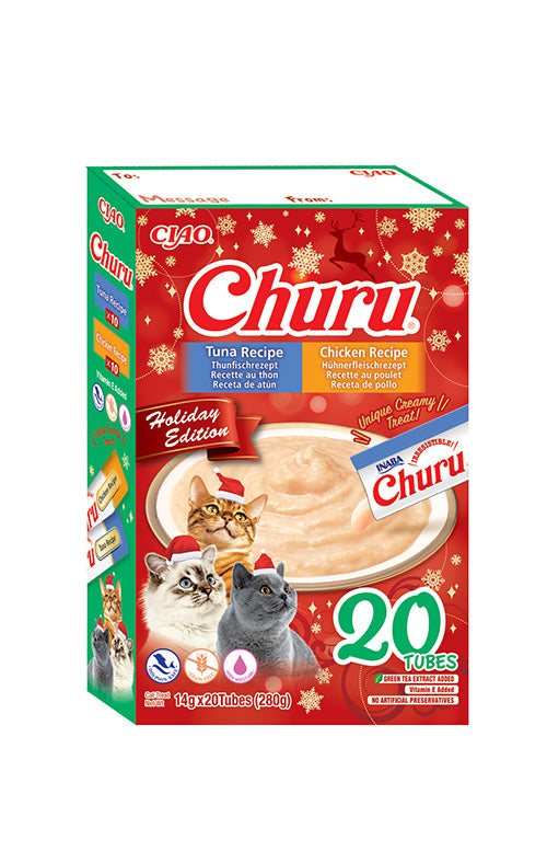 Churu Cat BOX Holiday 20x14g - lízací pamlsek