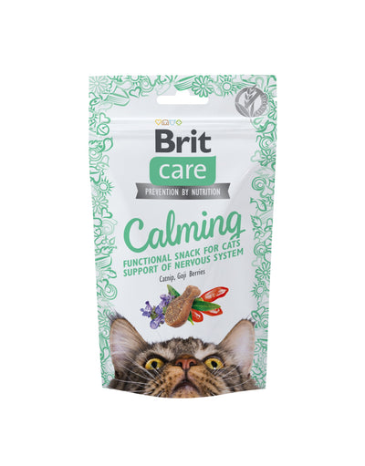 Brit Care Cat Snack Calming 50g-pamlsek pro klid a pohodu bez stresu pro kočky