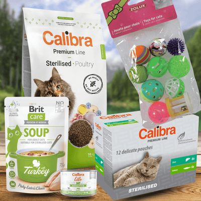 Dárkový balíček pro kastrovanou kočku