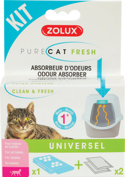 PURECAT Set osvěžovač a pohlcovač zápachu Zolux