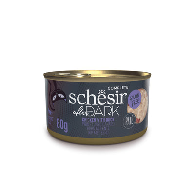 Schesir Cat konzerva After Dark Paté kuře/kachna 80g