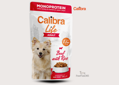 Calibra Dog Life kapsa Adult Beef 150g-kapsička pro psy