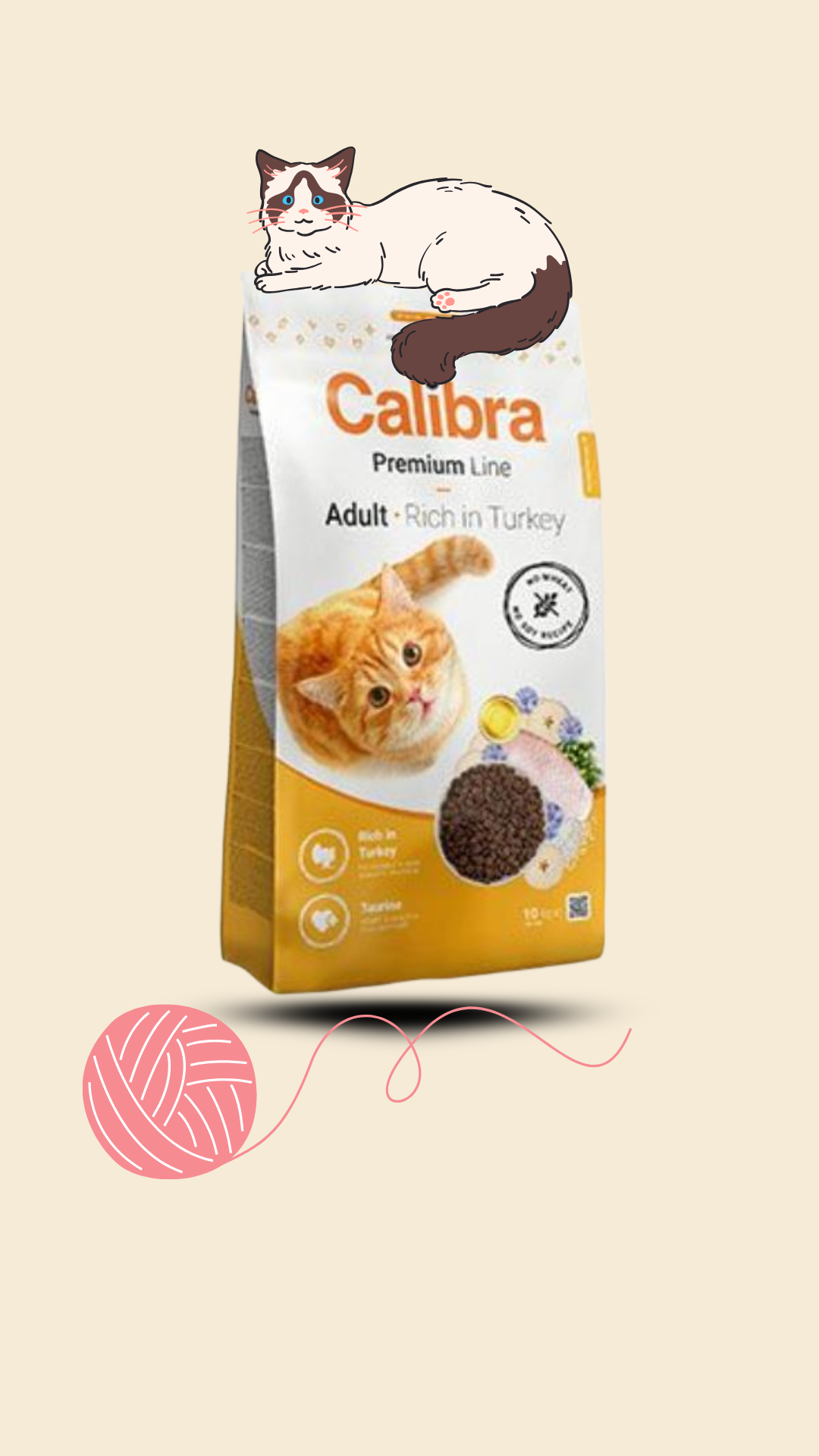 Calibra Cat Premium Line Adult Turkey