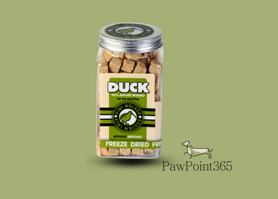 Kiwi Pochoutka – mrazem sušená kachna 80 g pro psy a kočky