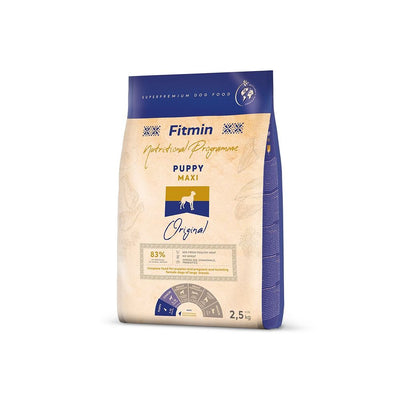 Fitmin dog maxi puppy 2,5 kg - drůbeží granule pro štěňata velkých plemen, EXP.:12.10.2025