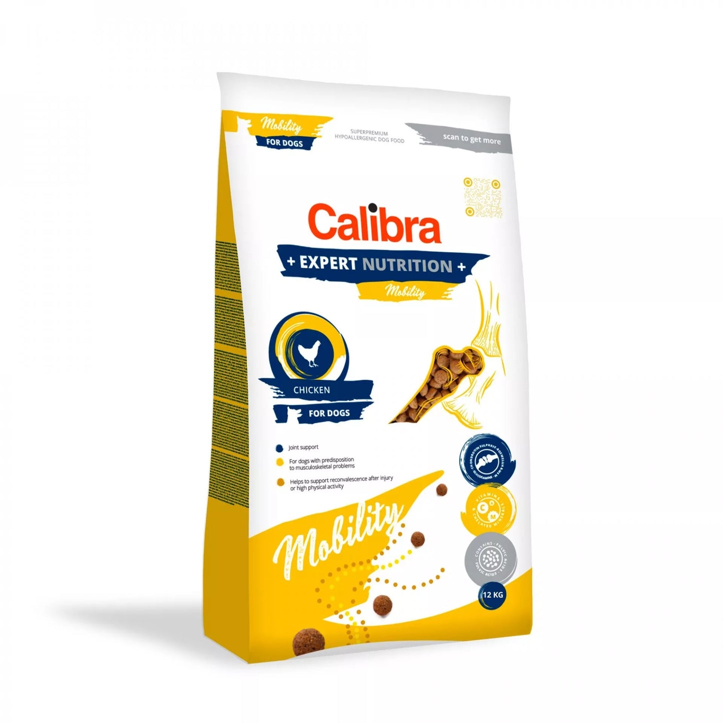 Calibra Dog EN Mobility - granule s kuřecím pro kloubní podporu