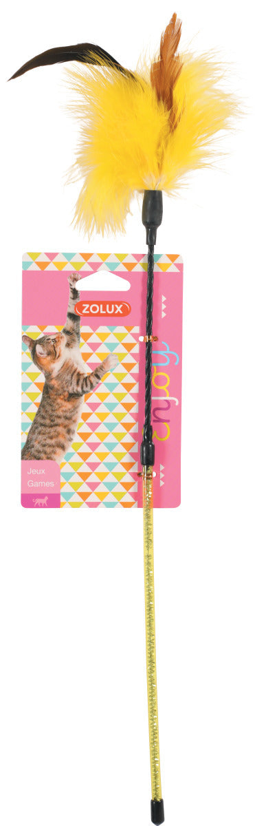 Hračka kočka udice Feather Duster  Zolux