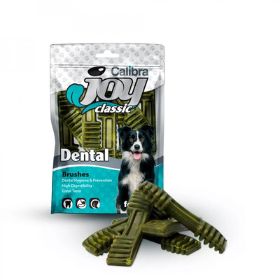 Calibra Joy Dental Brushes 85g - dentální kartáčky, pamlsek