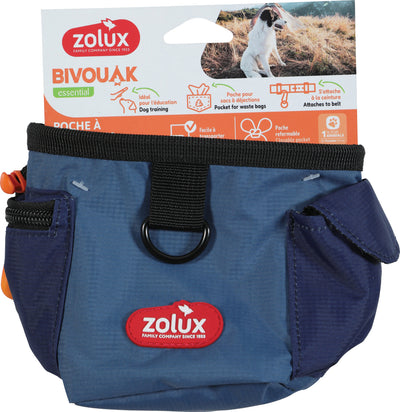 Taška na pamlsky BIVOUAK modrá Zolux