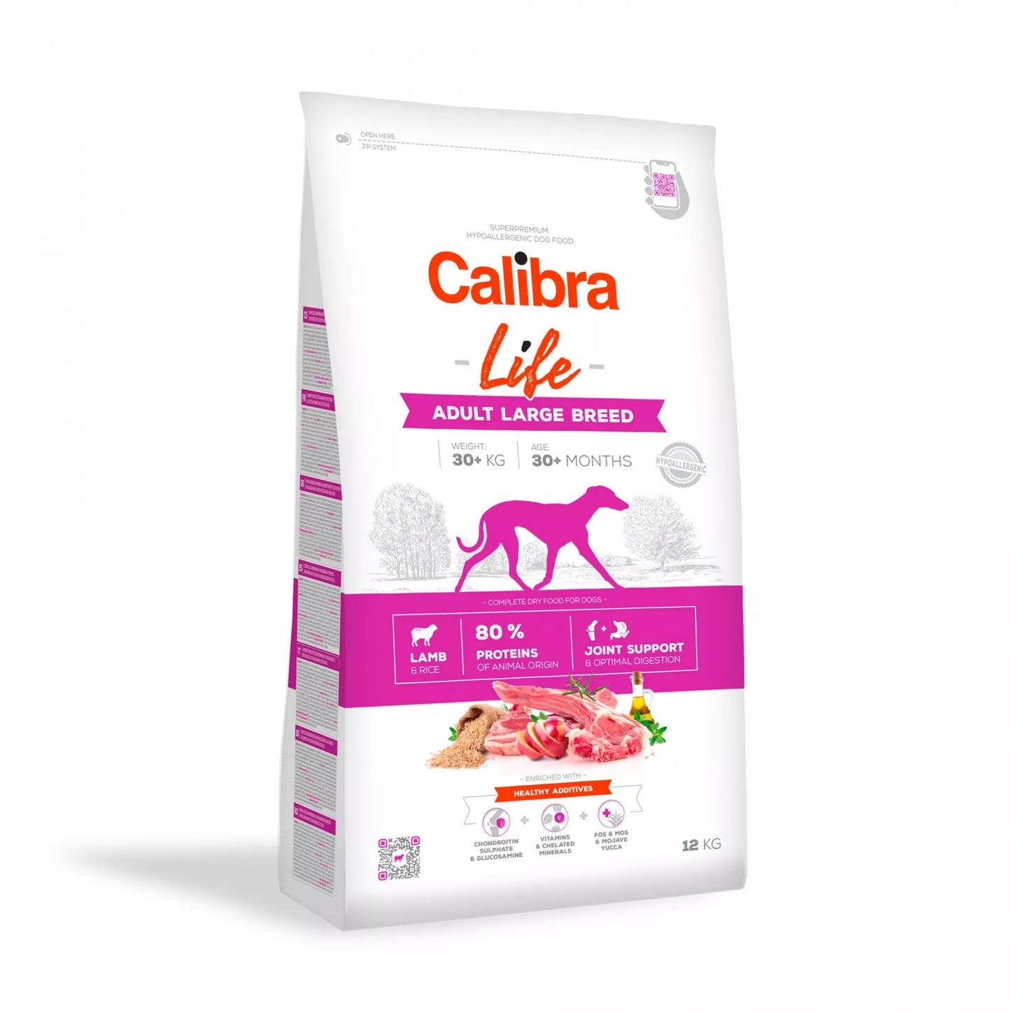 Calibra Life Large Lamb – granule s jehněčím pro velké psy